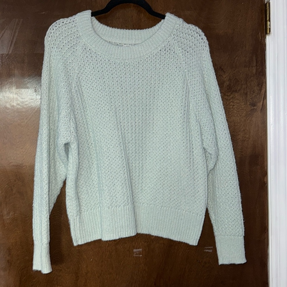 Mint green maurice's sweater